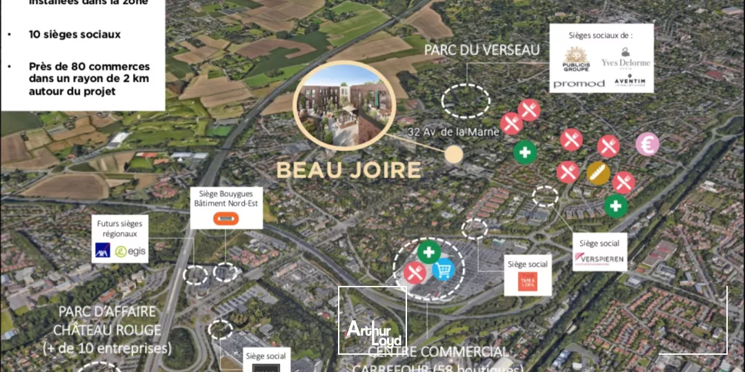 BEAU JOIRE - Bureaux neufs à vendre